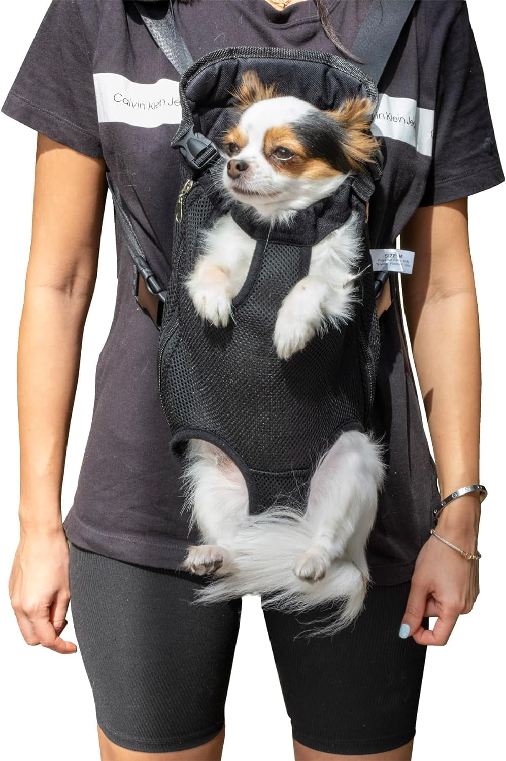 - Pet Carrier Backpack, Weighing up to 12 Lbs, Adjustable Dog Carrier Backpacks, Dog Backpack Carrier for Small Dogs, Dog Front Carrier