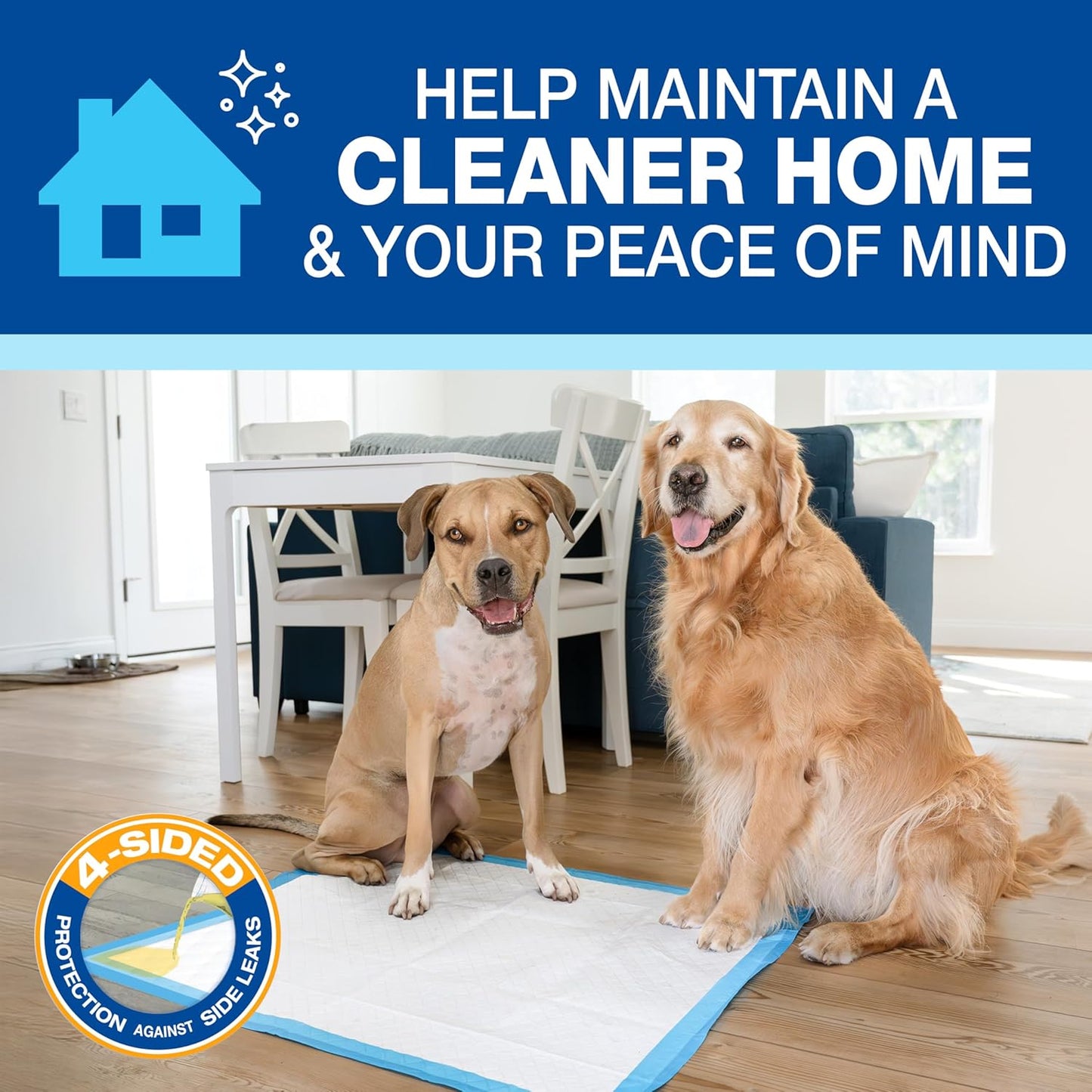 100202102 Wee-Wee Pads-Gigantic, 18-Pack