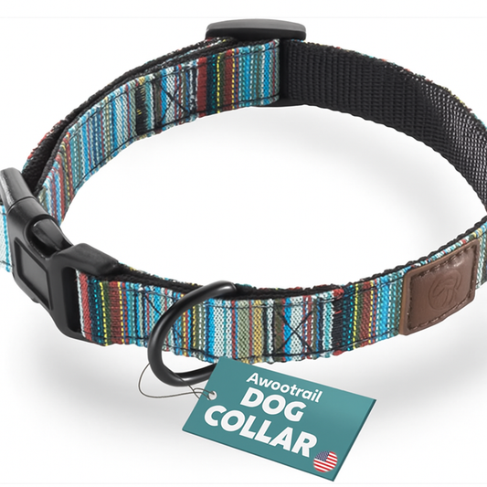 Adjustable Nylon Dog Collar – Durable, Stylish & Comfortable