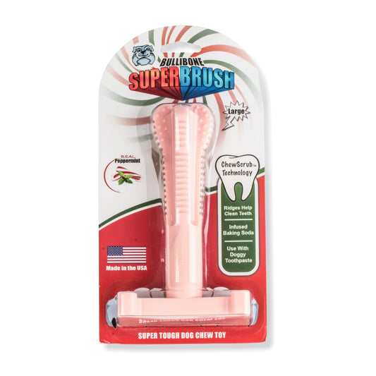 Peppermint Superbrush Chew Dog Toy, Single Pack